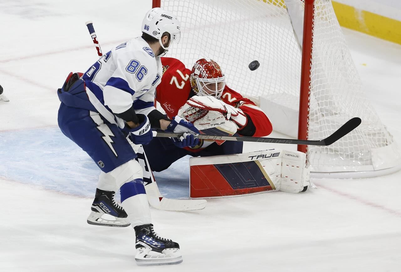 Kucherov Scores Before Game Misconduct, Lightning Get Chippy 4-0 Win ...