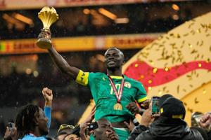 Sadio Mané called his team back for Senegal's win over host Morocco in chaotic Africa Cup final