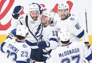 Lightning clinch playoff berth, giving Zemgus Girgensons an additional boost in Buffalo homecoming