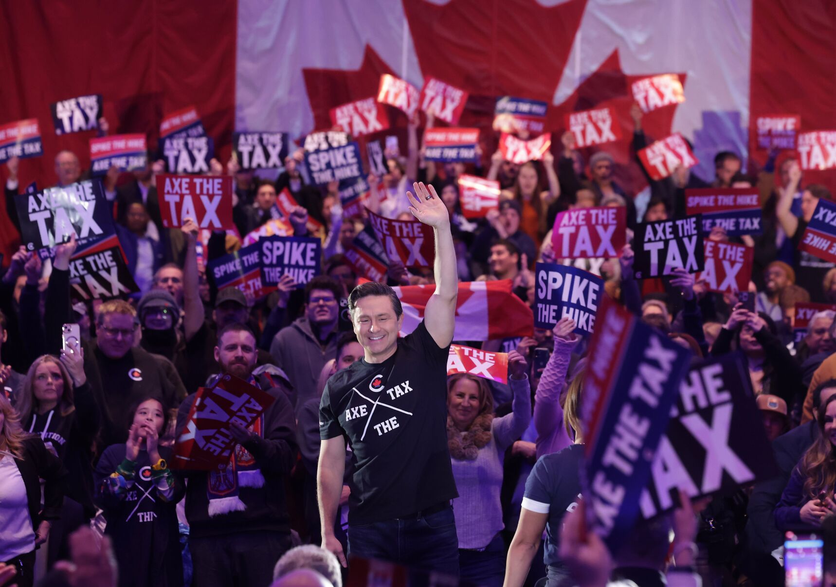 Poilievre’s Anti-carbon-tax Rally Draws Big Crowd