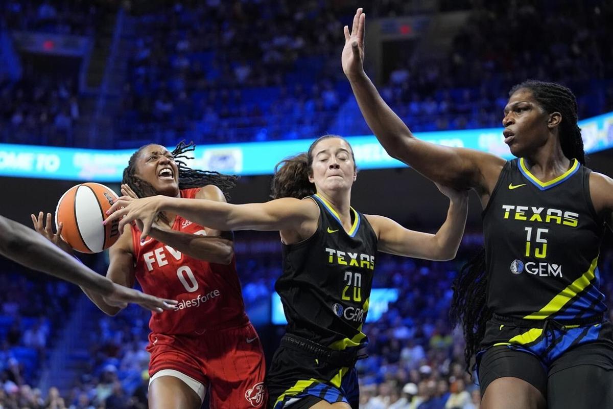 Kelsey Mitchell becomes strong complement to Caitlin Clark, and they have  the Fever in the playoffs