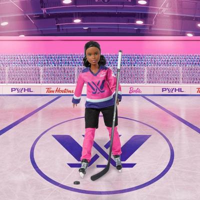 Sarah Nurse says PWHL Barbie can inspire next generation of female athletes