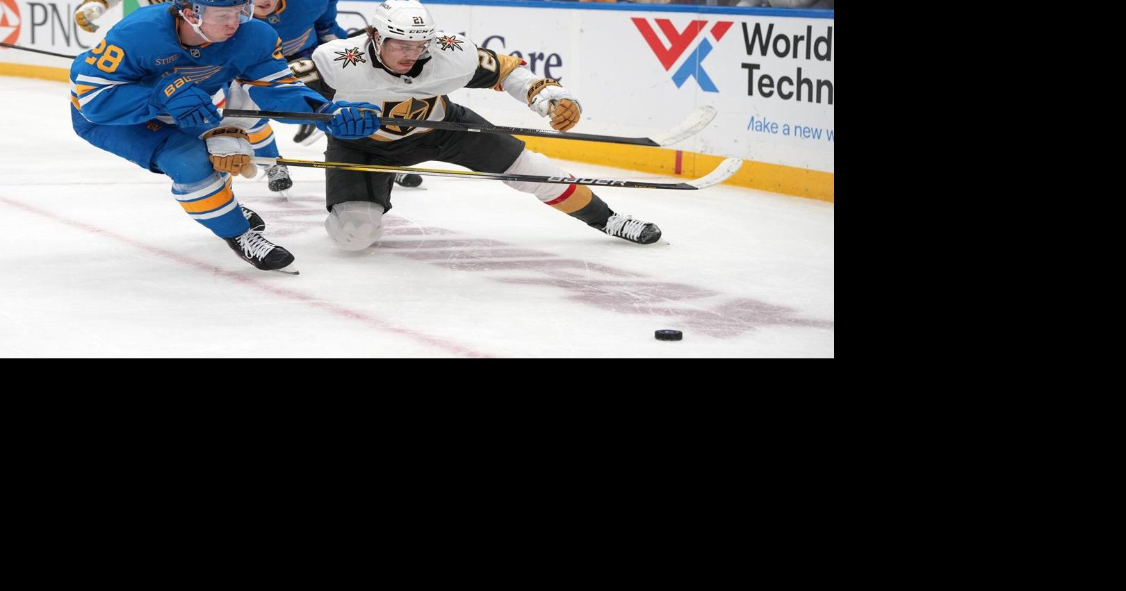 Schenn scores game-winning goal as Blues beat Golden Knights 4-3