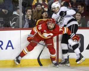 Flames beat Kings 3-2 in shootout to extend win streak to four games