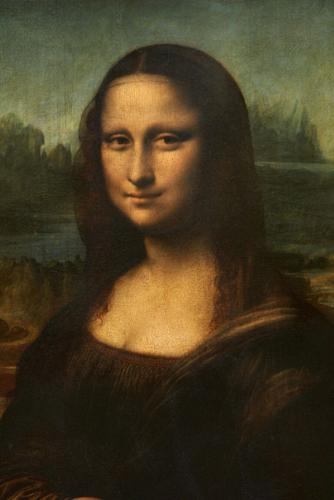 Mona Lisa's eyes hide message