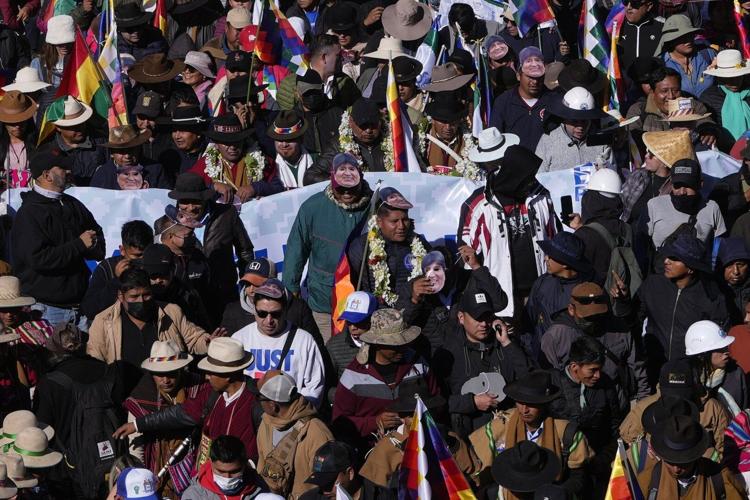 Supporters of Bolivia's ex-leader Morales clash with police in push to secure his candidacy