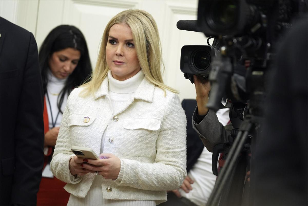 White House press secretary Karoline Leavitt makes her debut