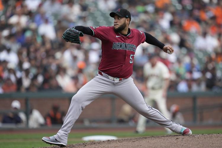 Rodriguez limits Giants to 1 hit over 6 1/3 innings in Diamondbacks' 5-3 victory