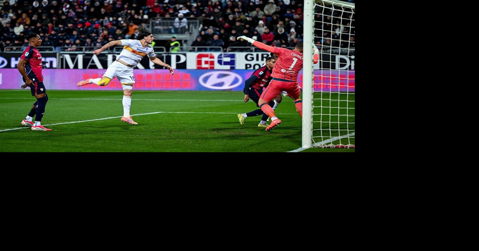 Lecce wins again to move clear of Serie A relegation zone