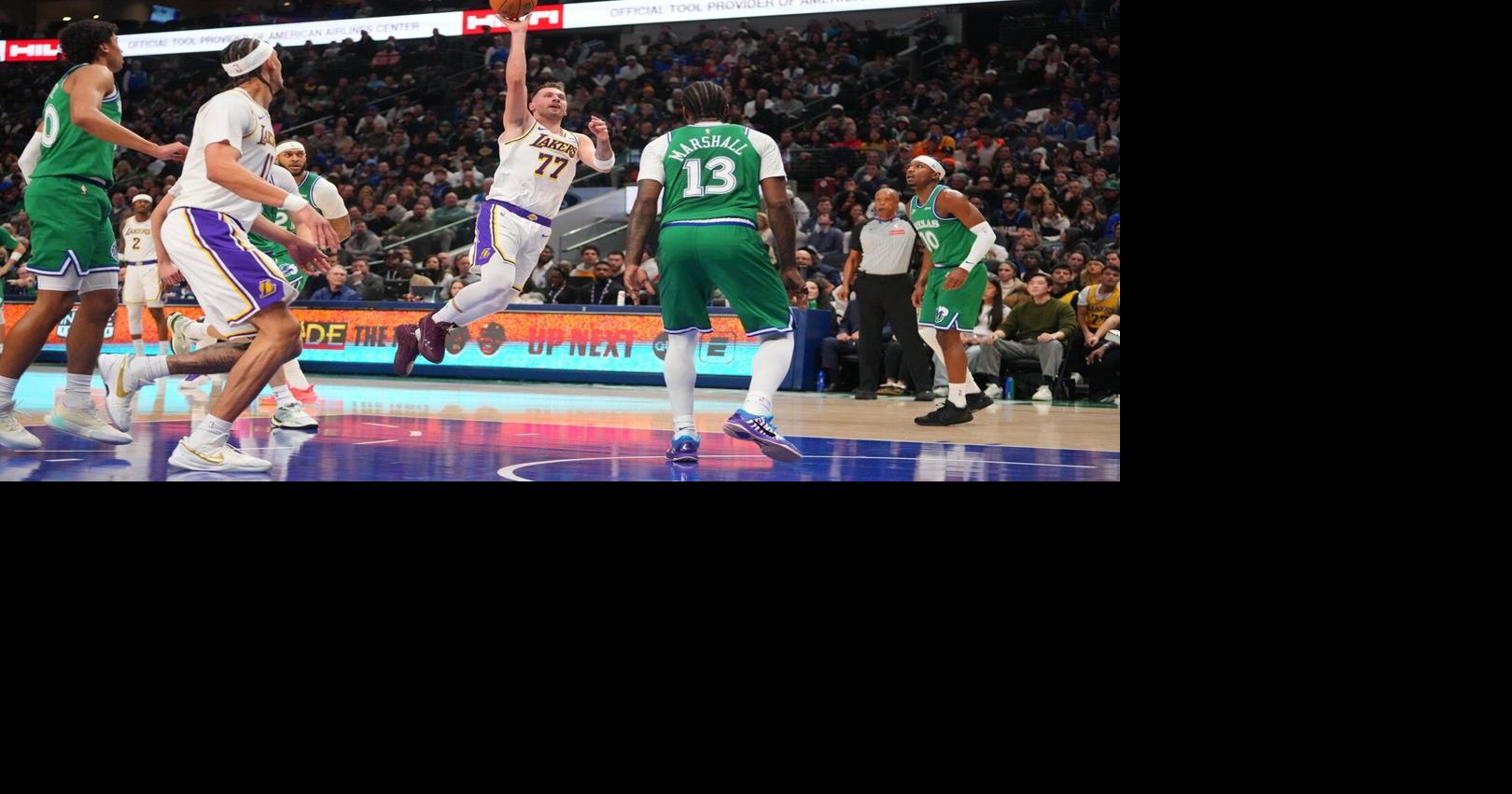 Luka Doncic beats the Mavericks again as Lakers rally in 4th for 116-110 victory