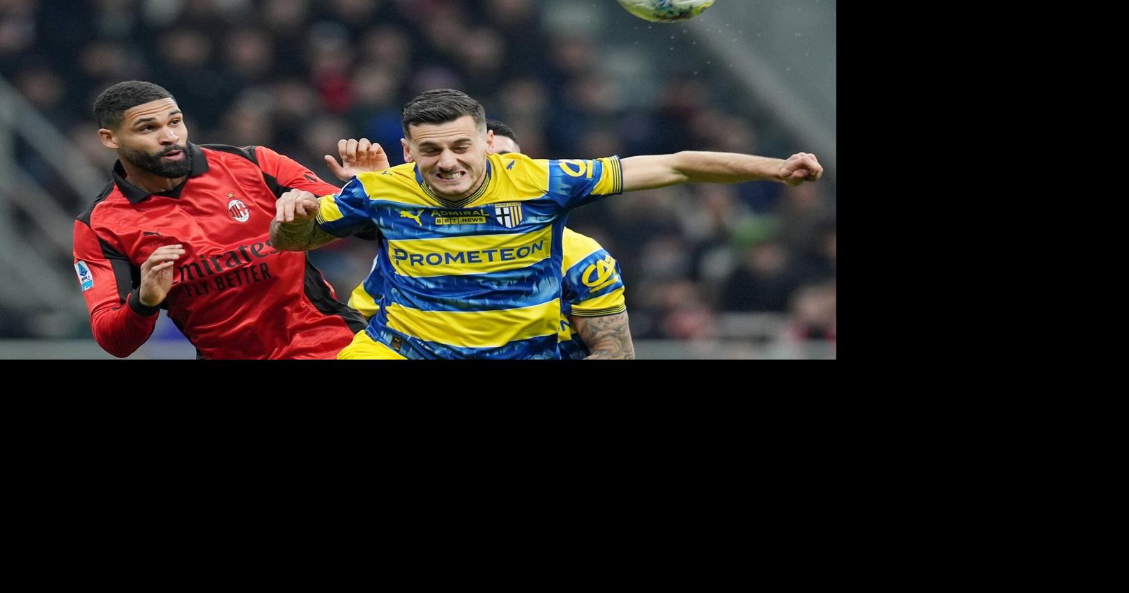 AC Milan loses at home and Loftus-Cheek hospitalized after collision with Parma goalkeeper