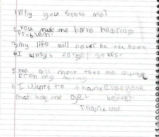 Toronto gunman hears 5-year-old victim’s statement