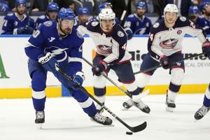 Nick Paul has goal and 2 assists as Lightning beat Blue Jackets 5-3
