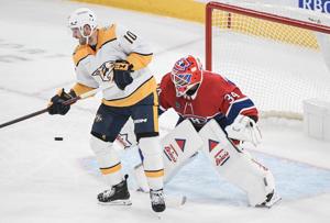 Colton Sissons scores twice as Predators hold off Canadiens for 2-1 win