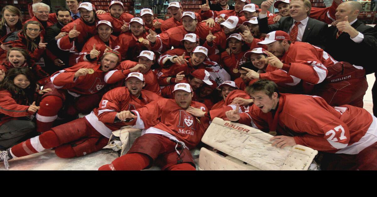 McGill Redmen claim firstever CIS men’s hockey title in overtime thriller