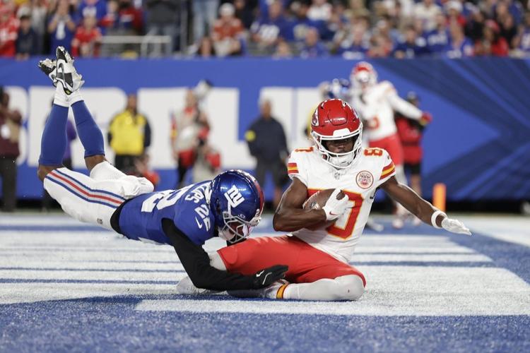 Tyquan Thornton's breakout performance lifts Chiefs to first win of the season