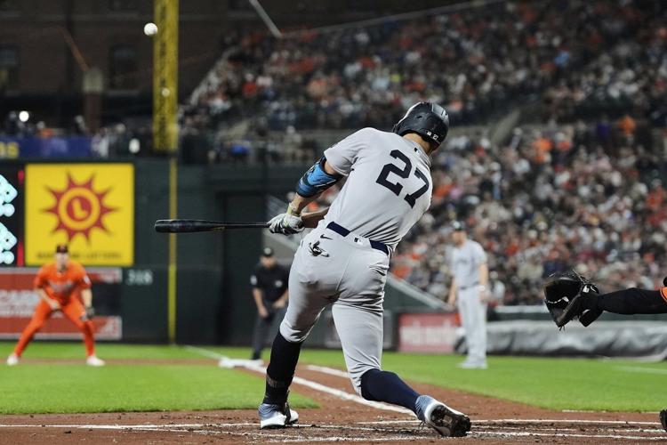 Stanton's 450th homer helps Yankees close gap in AL East and conjures Hall of Fame talk