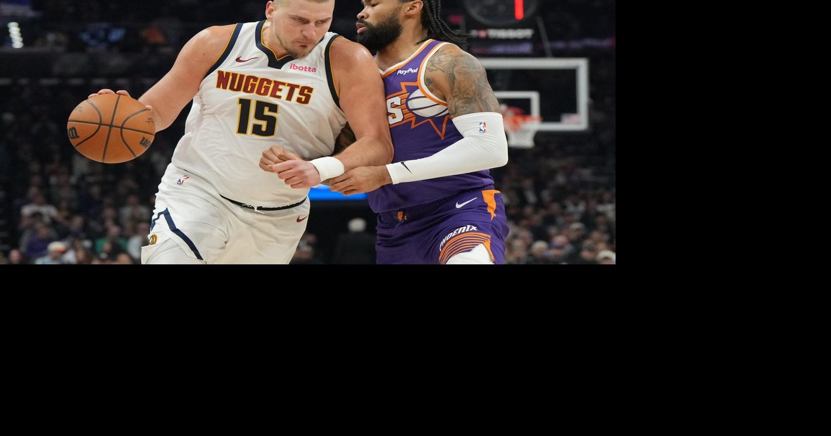 Jokic scores 26 and Murray adds 24 to lead the hot-shooting Nuggets past the Suns 130-112