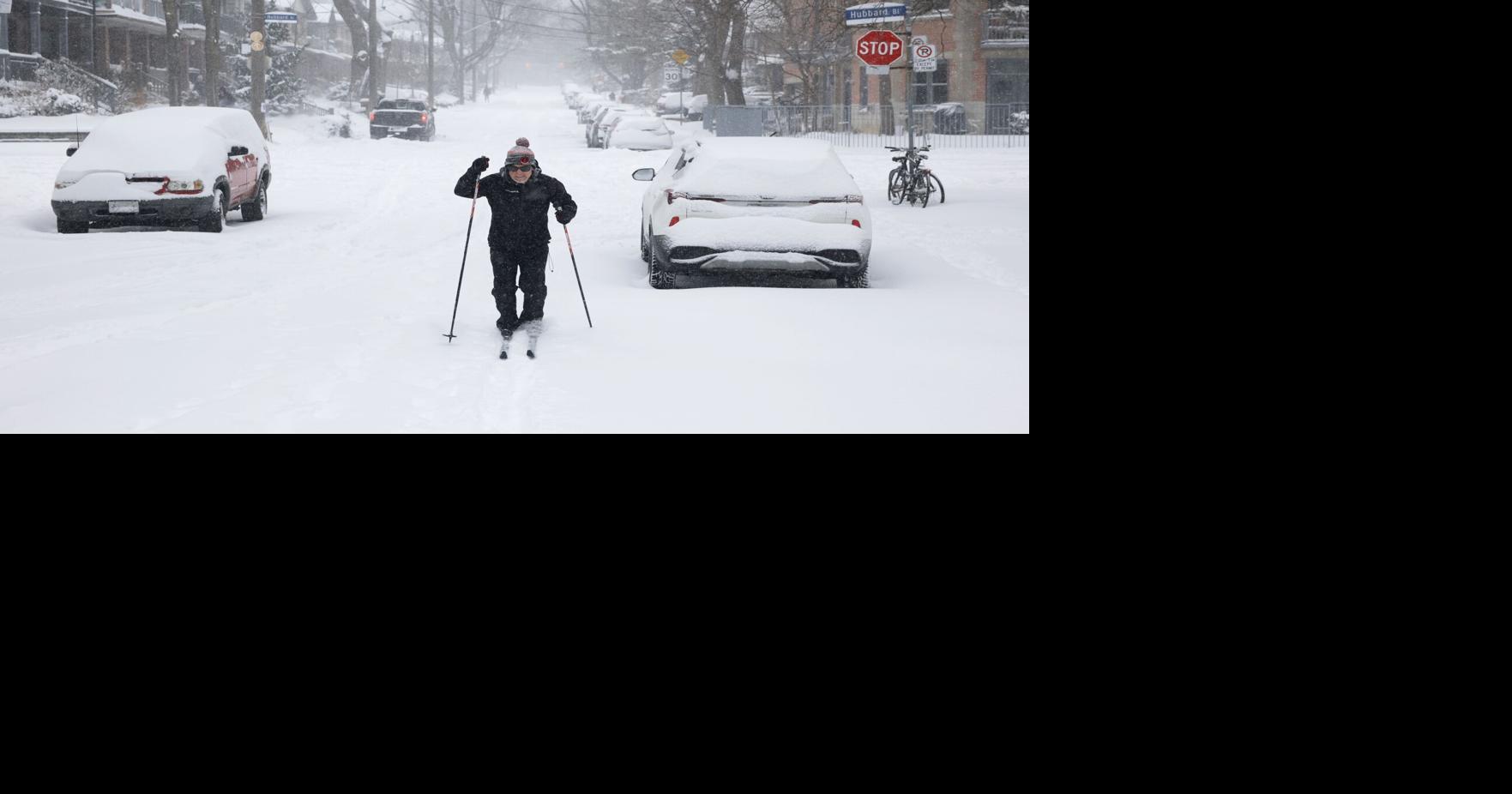 Environment Canada is warning of up to 35 cm of snow by Thursday afternoon.