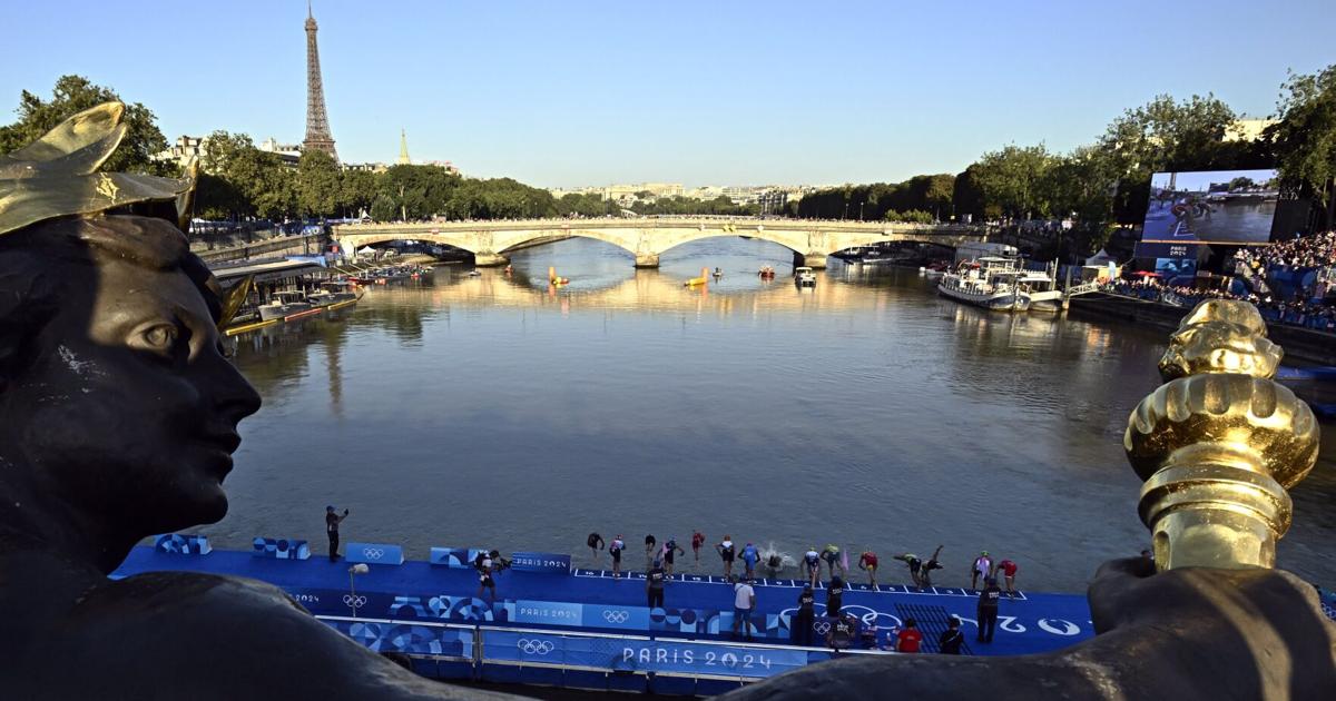Paris Olympic triathletes dealing with more than dirty water