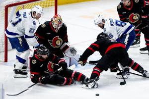 Sens' line of Pinto, Greig, Amadio play big role in shutting down opposition's best