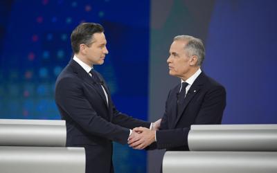 pierre poilievre mark carney delacourt.JPG