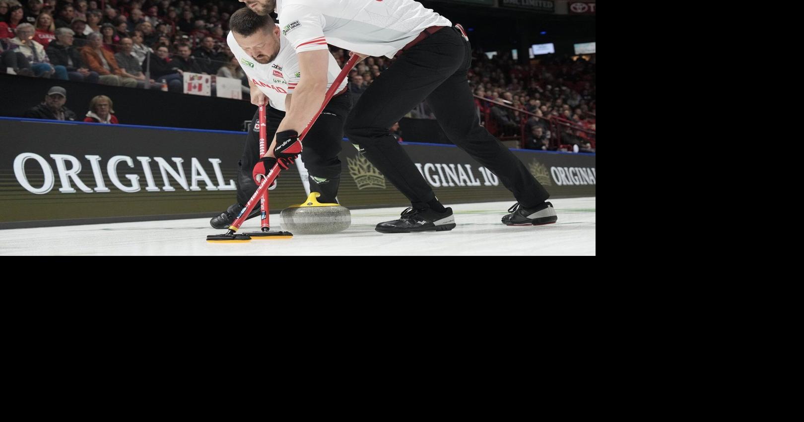 Gallant Strides: Curling double duty has its advantages at the Winter Olympics