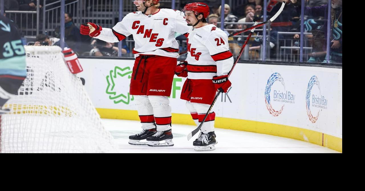 Jarvis stars as the Hurricanes beat the Kraken 4-1 for their 3rd straight win