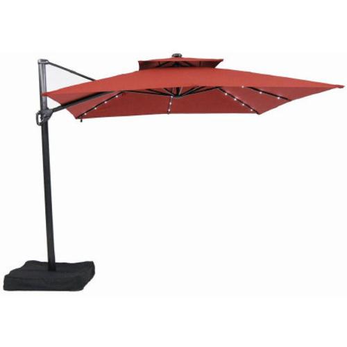 Cantilever patio umbrellas won’t obstruct the view