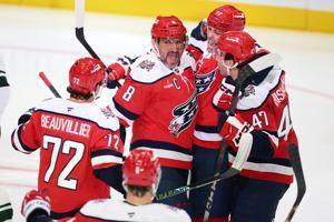 NHL roundup: Ovechkin scores, Capitals beat Wild 5-1 for fourth straight win