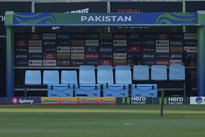 Pakistan's handshake dispute with India delays start of its Asia Cup cricket game against UAE