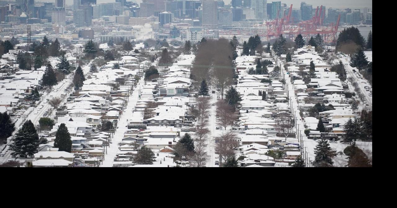 Uncommon mid-fall snowfall warning issued for Metro Vancouver as storm ...