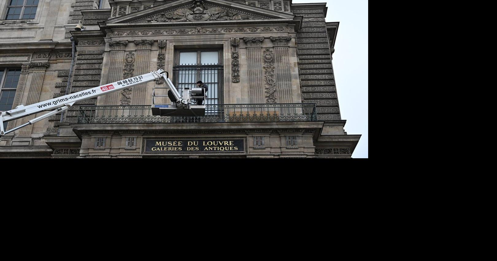Louvre tightens security after $102M jewel heist, installs bars on infamous window
