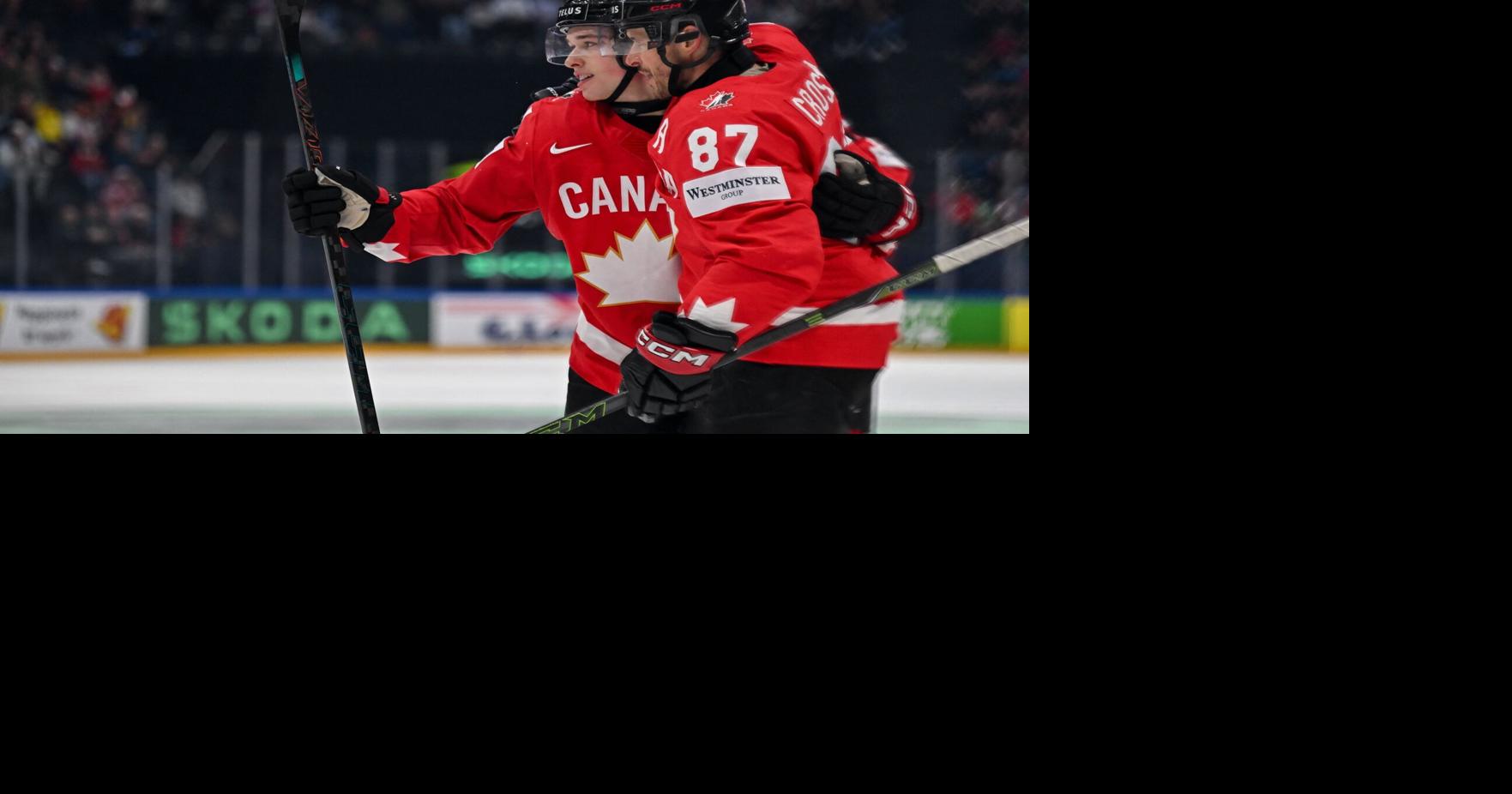 Macklin Celebrini’s assists range from the world hockey championship to soccer’s World Cup