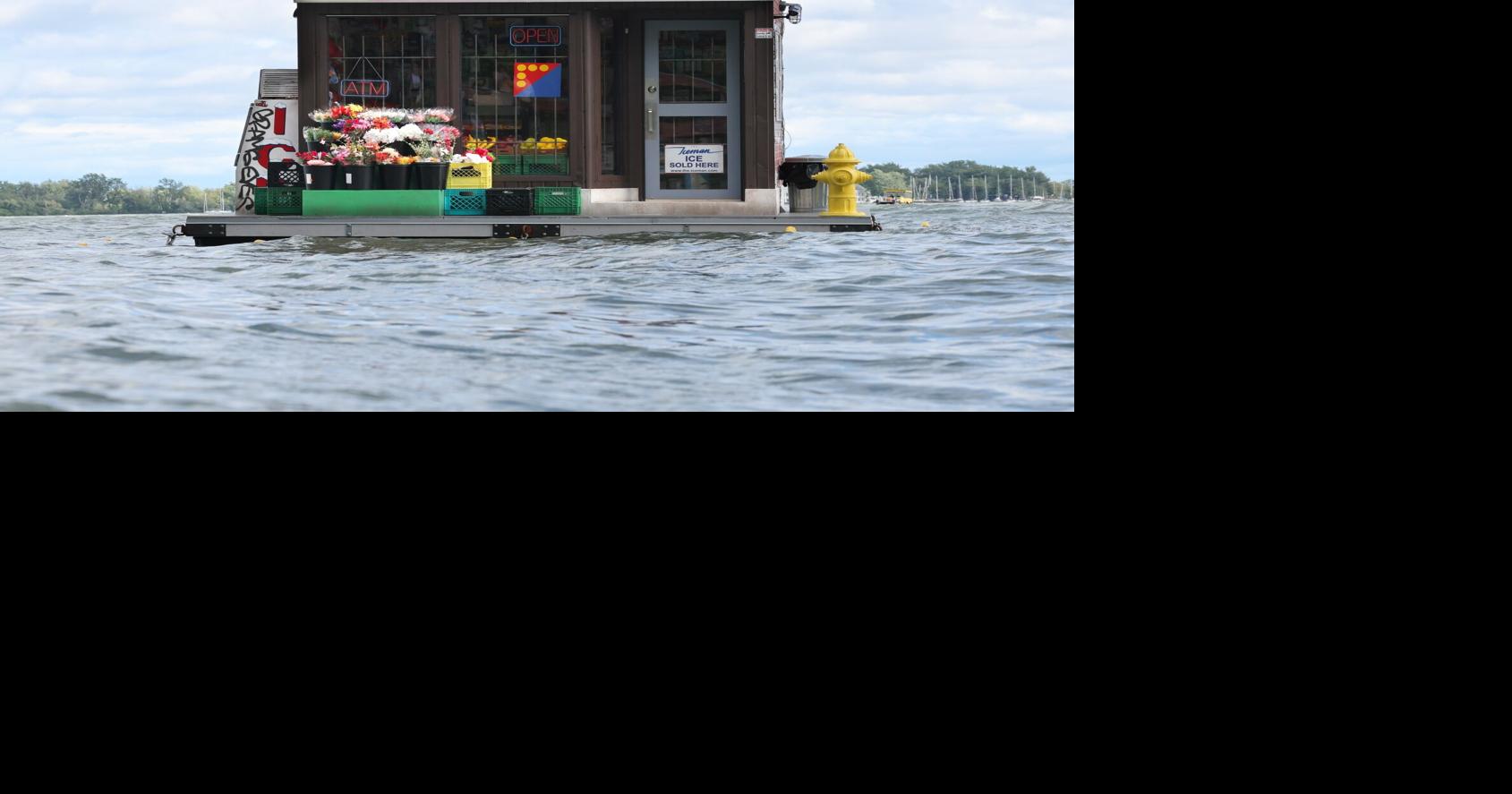 A convenience store is floating on Lake Ontario — but you can't shop there