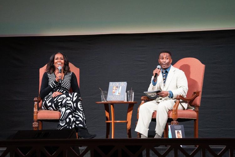 From gowns to pantsuits, Michelle Obama explains her iconic fashion ...