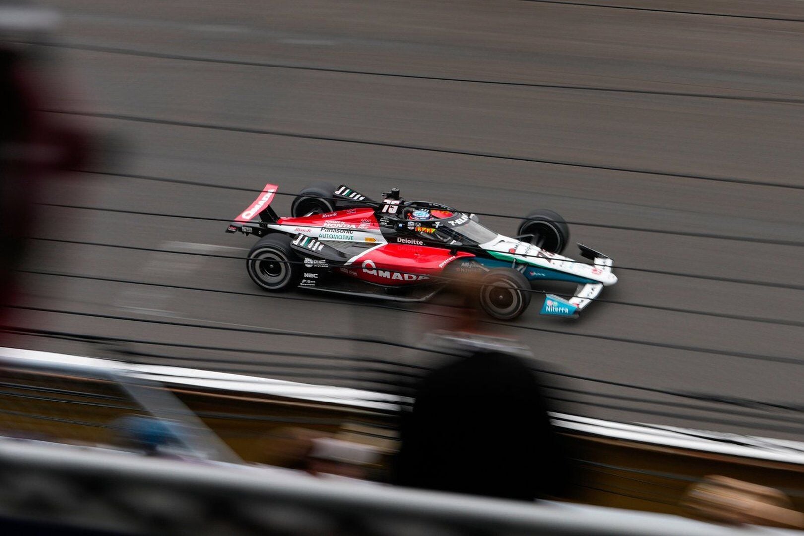 Takuma Sato avoids collision with a fox and posts 4th-fastest lap