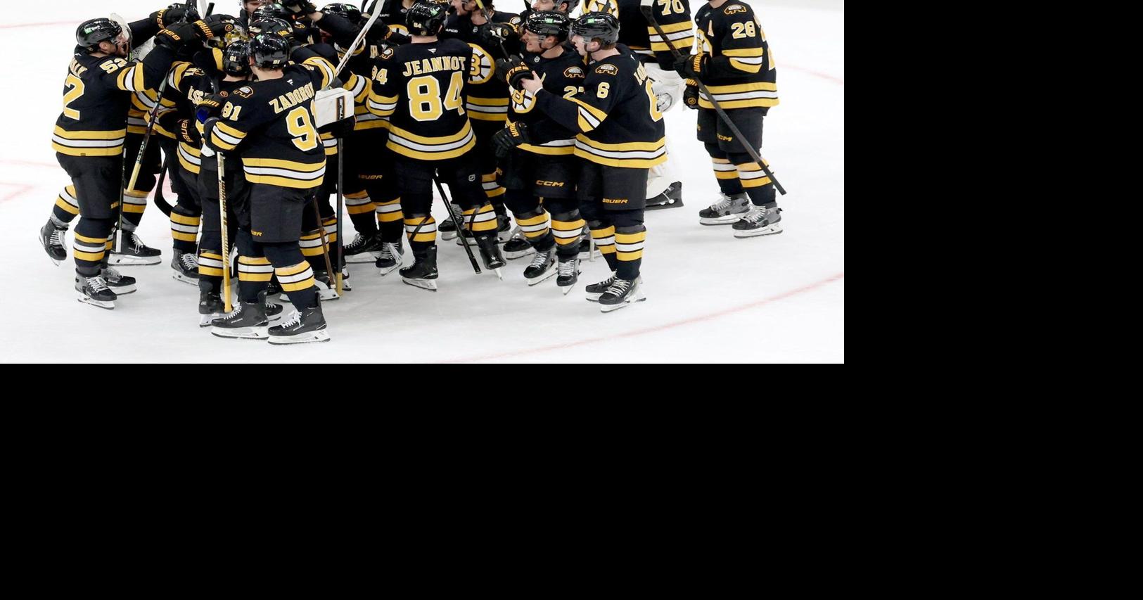 Swayman leads the Bruins past the Red Wings 3-2 in a shootout