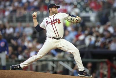 Albies, Olson homers, Elder's strong outing lead the Braves to a 4-1 win over the Cubs