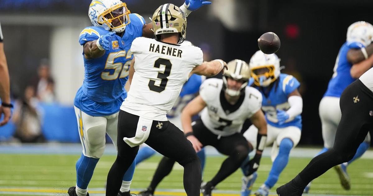 Chargers LB Khalil Mack, Bengals OT Orlando Brown Jr. declared inactive for prime-time game