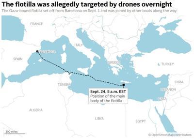 What to know about the international flotilla seeking to break Israel's blockade of Gaza