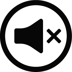 An icon to allow audio
