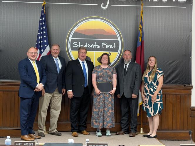Stokes County Schools Good News West Stokes' Rebecca Newton named the