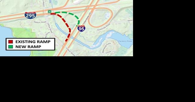 State to close lane on I-95 South at I-295 in Attleboro to complete new ramp - Vimarsana News