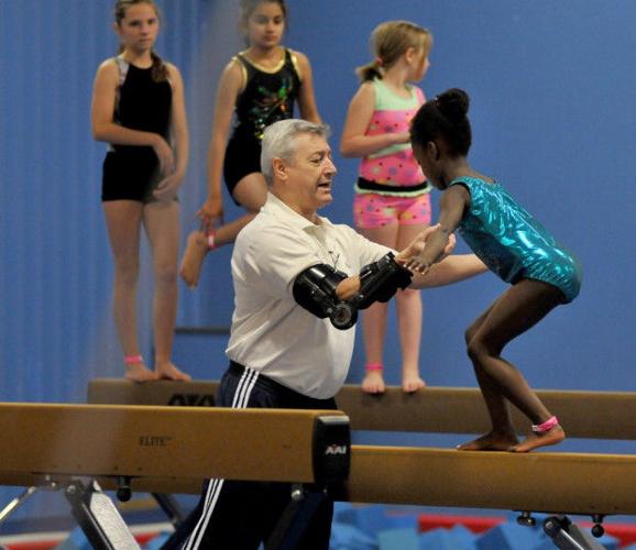 Gymnasts flip for Olympic gold medalist Aly Raisman at Plainville ...