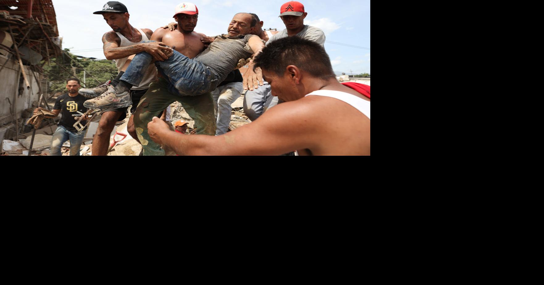 Death toll in Venezuela earthquakes rises to 589 with almost 3,000 injured