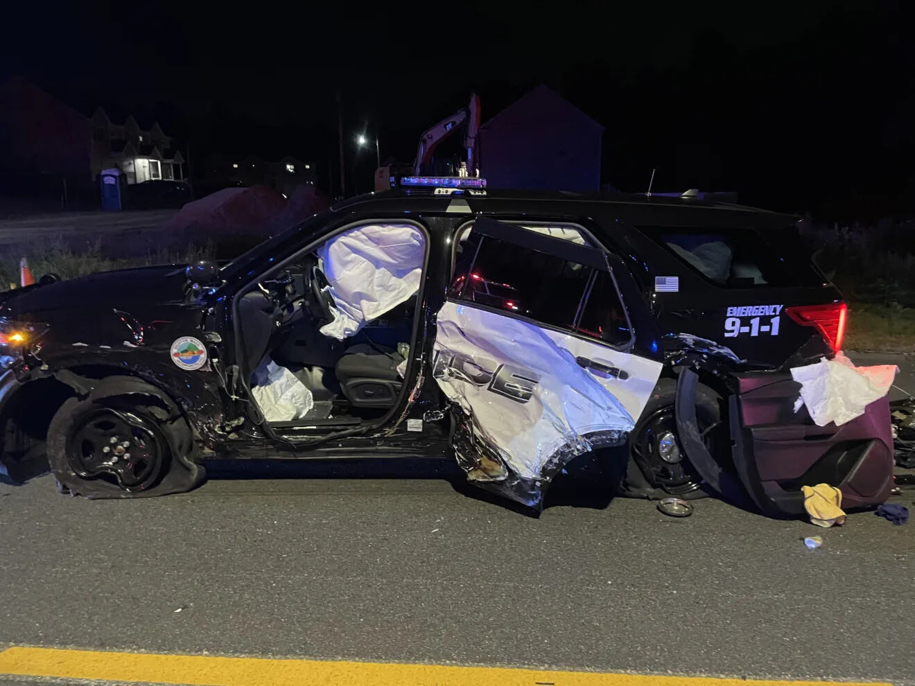 Alleged Drunk Driver Crashes Into Dighton Police Cruiser, Injures Cop ...