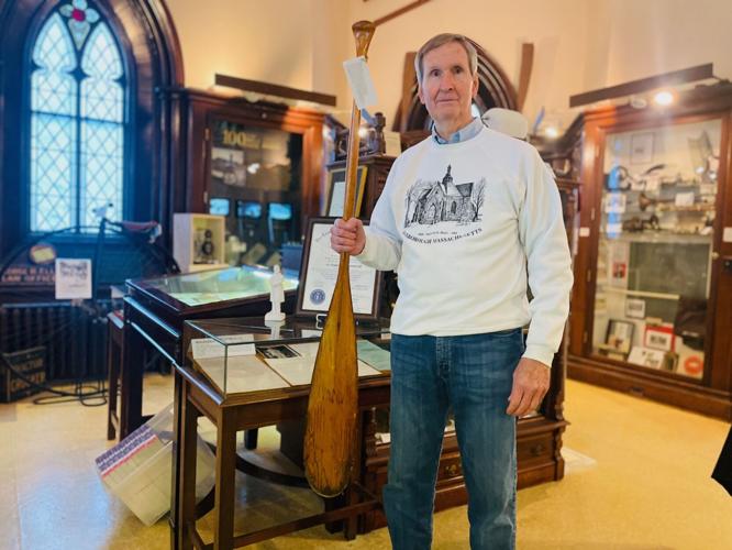 Foxboro's place in sculling history on display in new movie, and at