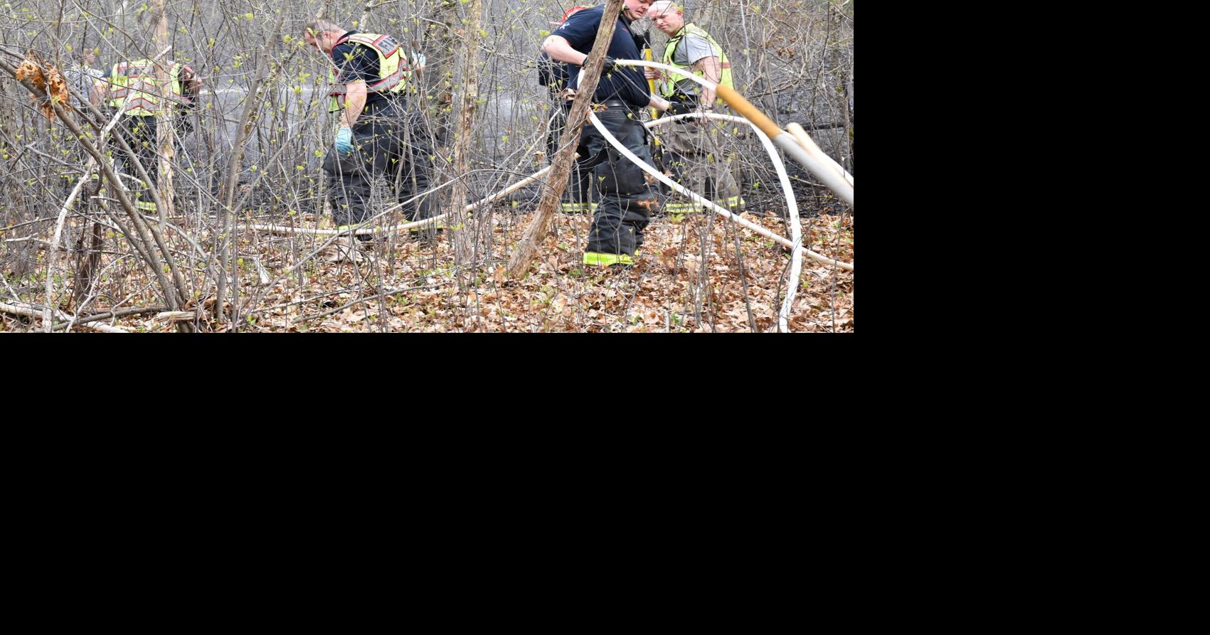 Large brush fire in Attleboro fueled by dry conditions | Local News ...