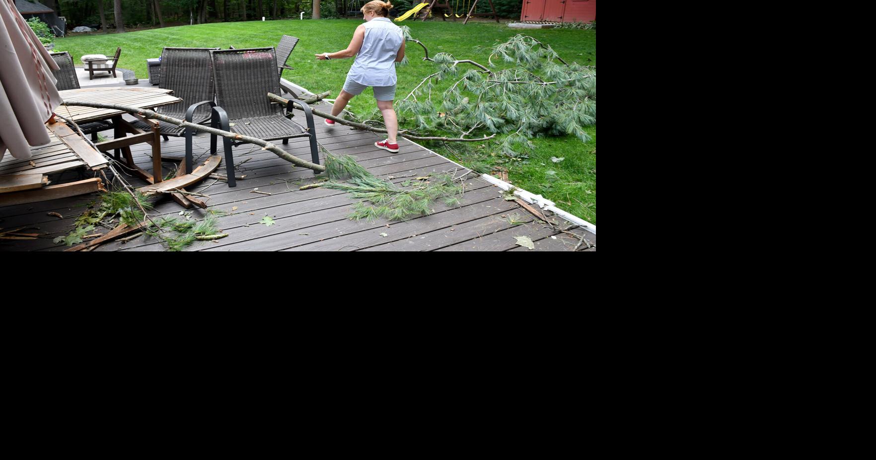 North Attleboro couple arrive home from vacation to find tornado struck their neighbrhood